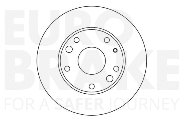 Disque de frein EUROBRAKE 5815201577