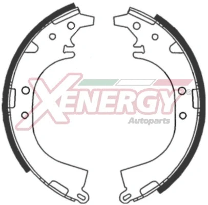 Jeu de mâchoires de frein AP XENERGY X50727