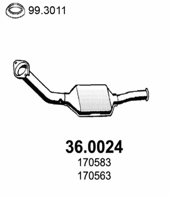 Catalyseur ASSO 36.0024