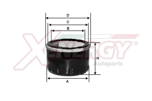 Filtre à huile AP XENERGY X1596435