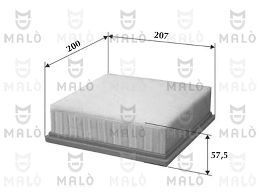 Filtre à air AKRON-MALÒ 1500562