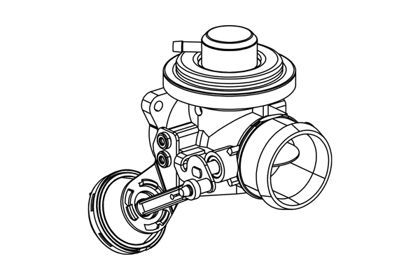 Vanne EGR AISIN EGRAZ-7042