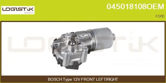 Moteur d'essuie-glace LGK 045018108OEM