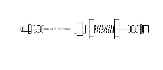 Flexible de frein Technika 36948A
