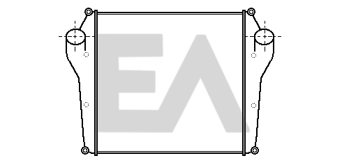 Refroidisseur d'air de suralimentation EACLIMA 36A59003
