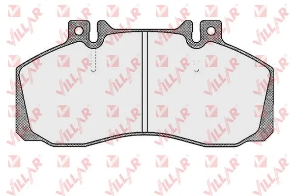 Kit de plaquettes de frein, frein à disque VILLAR 626.0360