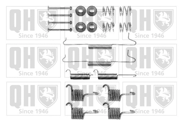 Kit d'accessoires, mâchoire de frein QUINTON HAZELL BFK419