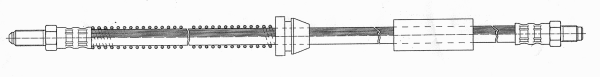 Flexible de frein CEF 511027
