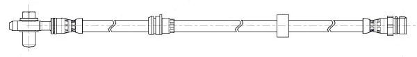 Flexible de frein CEF 515297