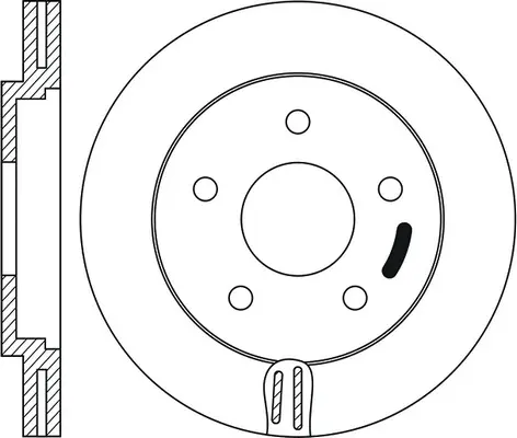 Disque de frein FIT FR0167V