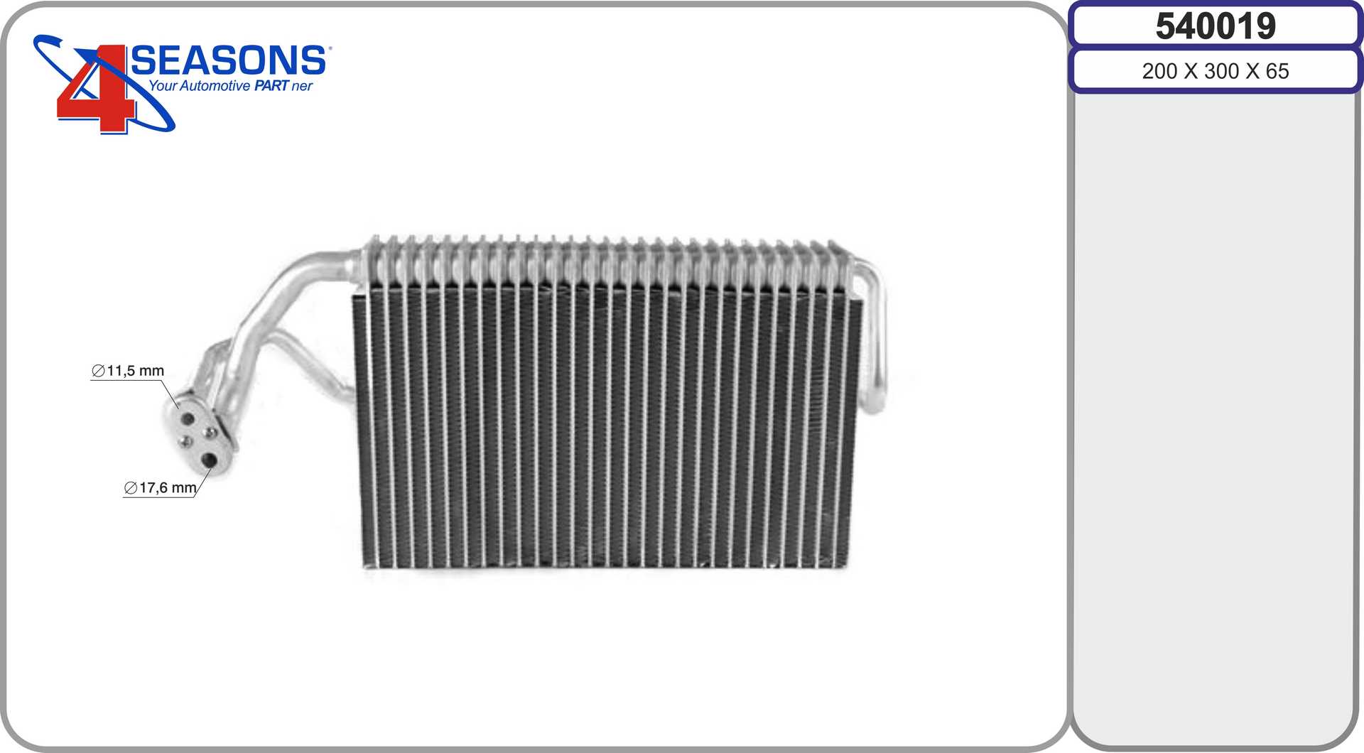 Évaporateur climatisation AHE 540019