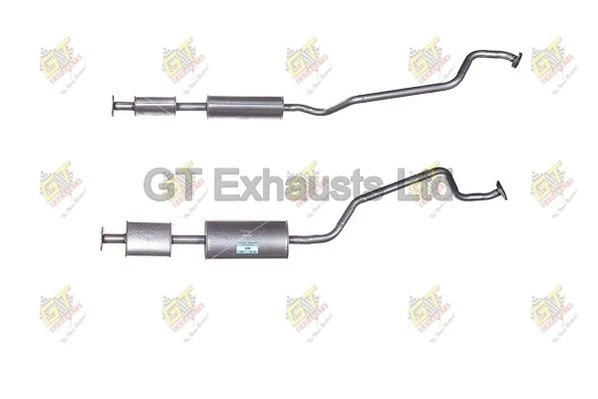 Silencieux central GT Exhausts GDN562