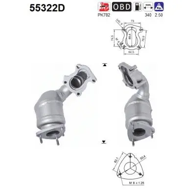 Catalyseur AS 55322D