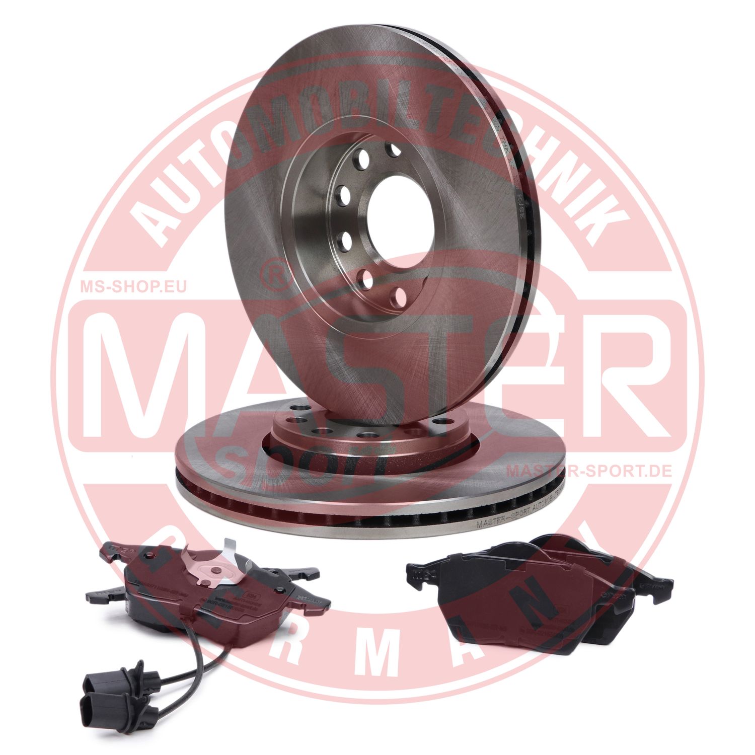 Kit de freins, frein à disques MASTER-SPORT GERMANY 202501710