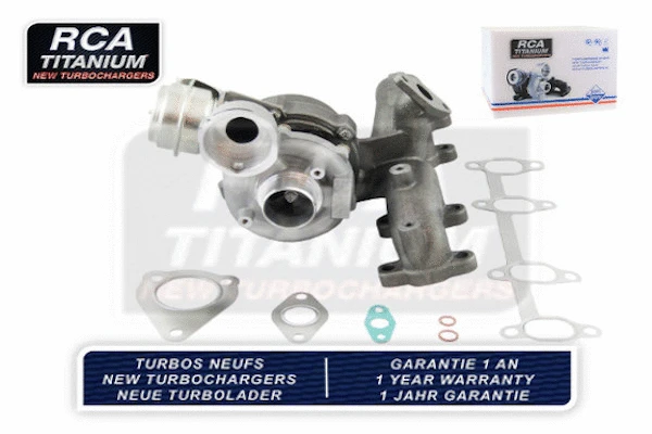 Turbocompresseur, suralimentation RCA FRANCE RCA7210212X
