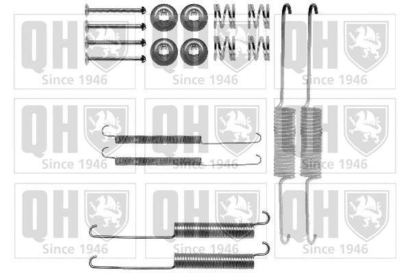 Kit d'accessoires, mâchoire de frein QUINTON HAZELL BFK404