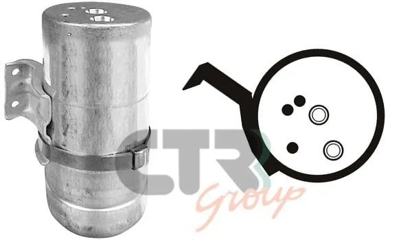 Filtre déshydratant, climatisation CTR 1211293