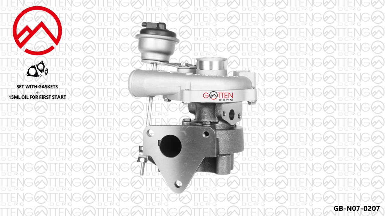 Turbocompresseur, suralimentation OES PARTS GB-N07-0207