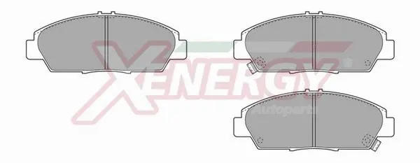 Kit de plaquettes de frein, frein à disque AP XENERGY X40621
