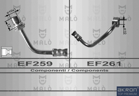 Flexible de frein AKRON-MALÒ 8469