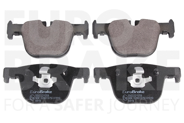 Kit de plaquettes de frein, frein à disque EUROBRAKE 5502221559
