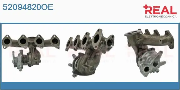 Turbocompresseur, suralimentation REAL 52094820OE