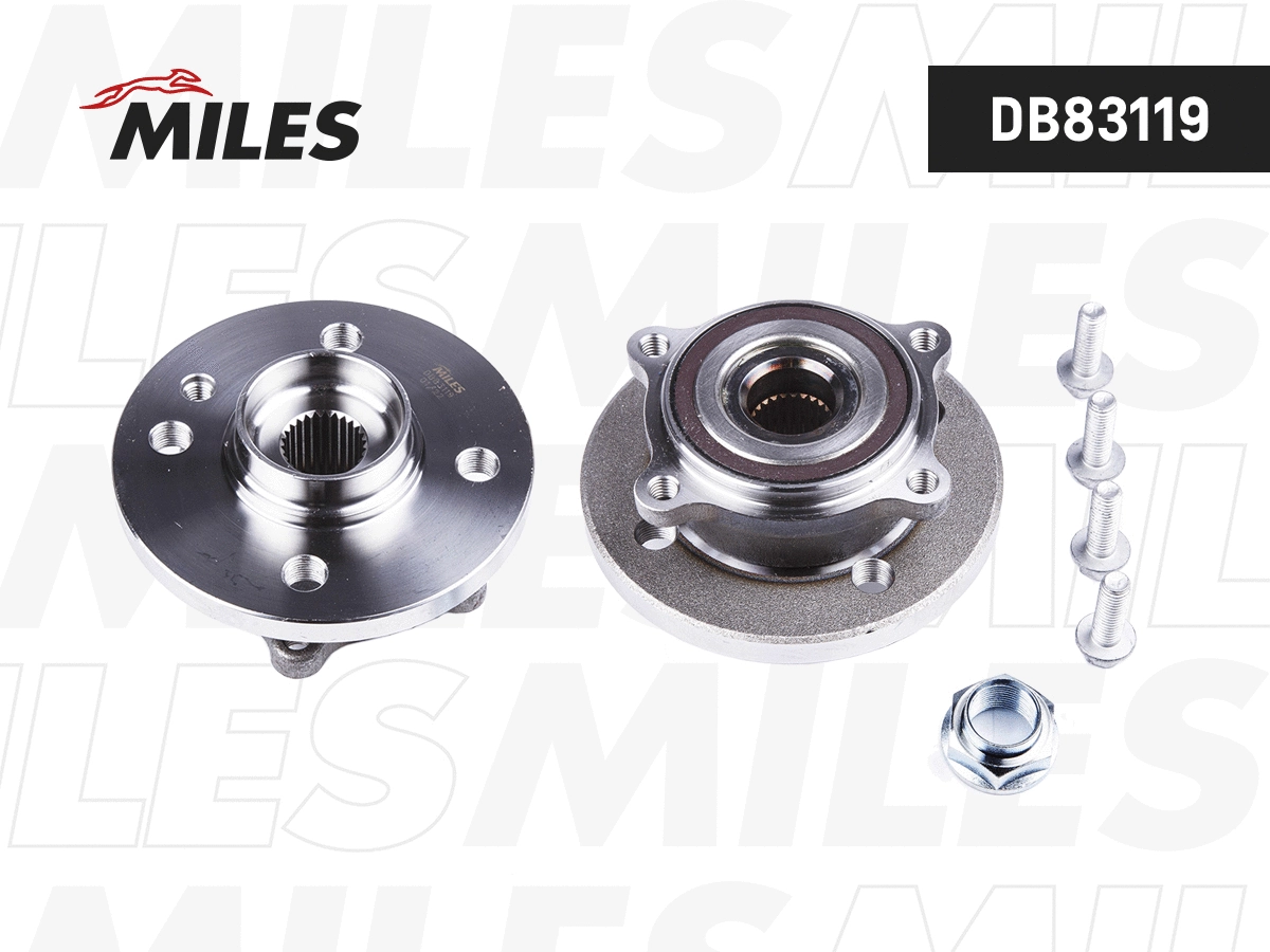 Kit de roulements de roue MILES DB83119