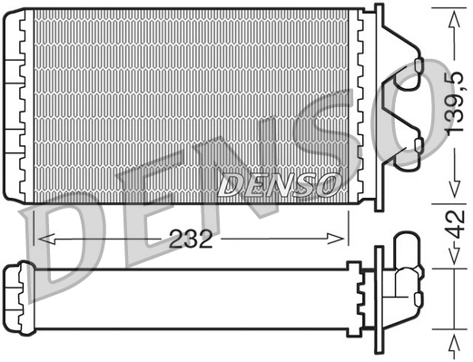 Système de chauffage DENSO DRR09081