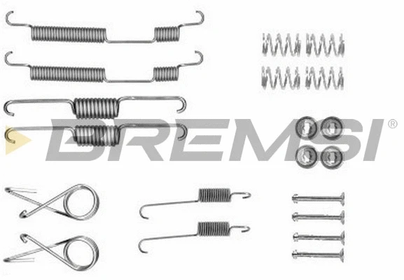 Kit d'accessoires, mâchoire de frein BREMSI SK0022