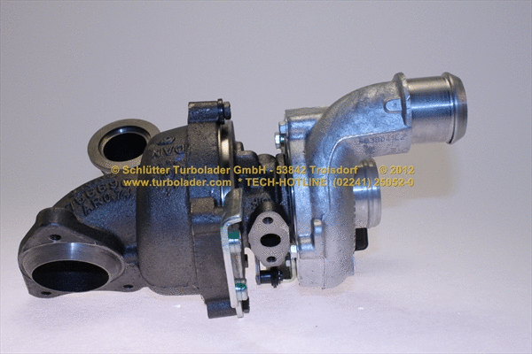 Turbocompresseur, suralimentation SCHLÜTTER TURBOLADER 172-12480MAX