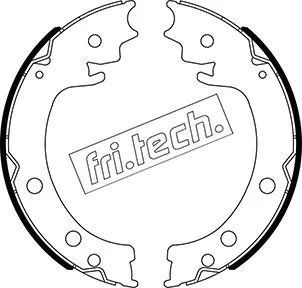 Jeu de mâchoires de frein, frein de stationnement fri.tech. 1111.253