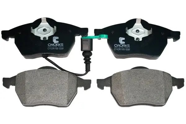Kit de plaquettes de frein, frein à disque CWORKS C11CR1103