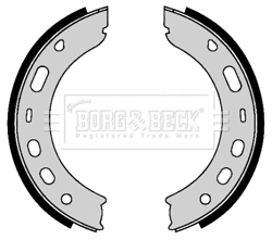 Jeu de mâchoires de frein, frein de stationnement BORG & BECK BBS6392