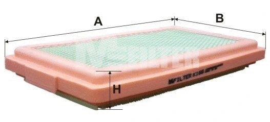 Filtre à air MFILTER K 166