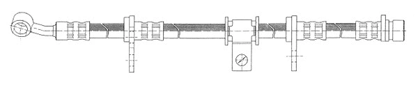 Flexible de frein CEF 511159