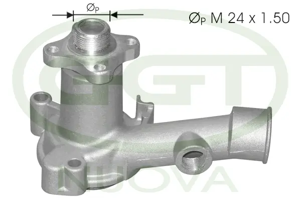 Pompe à eau, refroidissement du moteur GGT PA00729