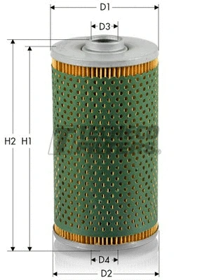 Filtre à huile TECNECO FILTERS OL0967