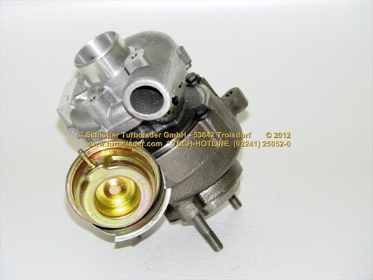 Turbocompresseur, suralimentation SCHLÜTTER TURBOLADER 172-03400MAX