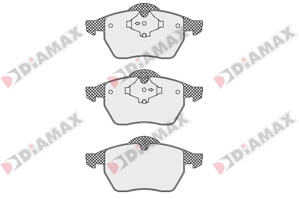 Kit de plaquettes de frein, frein à disque DIAMAX N09558