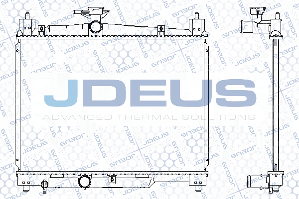 Radiateur, refroidissement du moteur JDEUS M-0280070