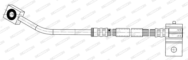 Flexible de frein FERODO FHY3204