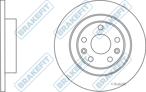 Disque de frein APEC SDK6715
