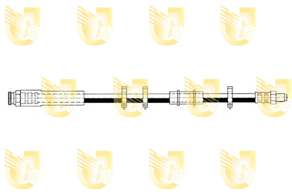 Flexible de frein UNIGOM 372750