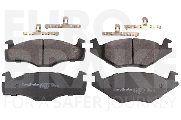 Kit de plaquettes de frein, frein à disque EUROBRAKE 5502224735