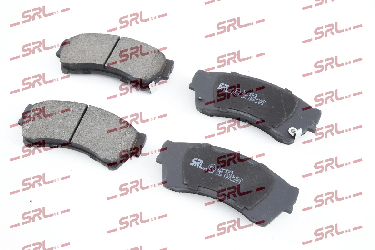 Kit de plaquettes de frein, frein à disque SRLine S70-0685