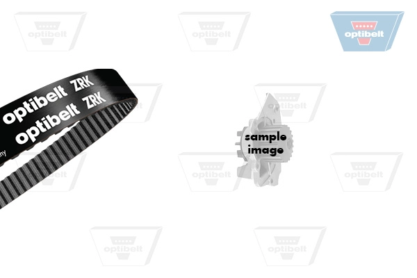 Pompe à eau + kit de courroie crantée OPTIBELT KT 1584W1