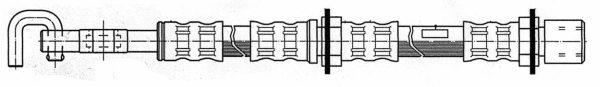 Flexible de frein CEF 511762