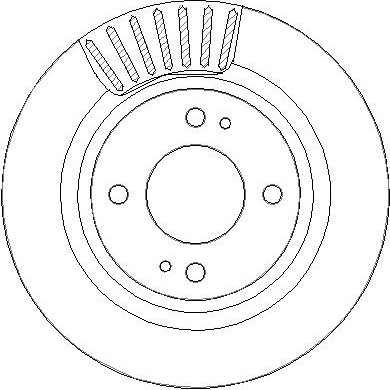 Disque de frein National NBD2100