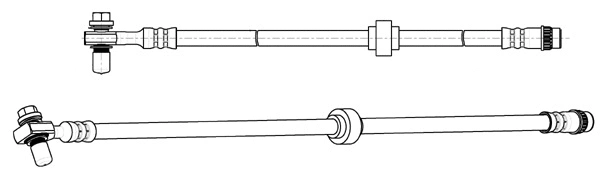 Flexible de frein CEF 512721