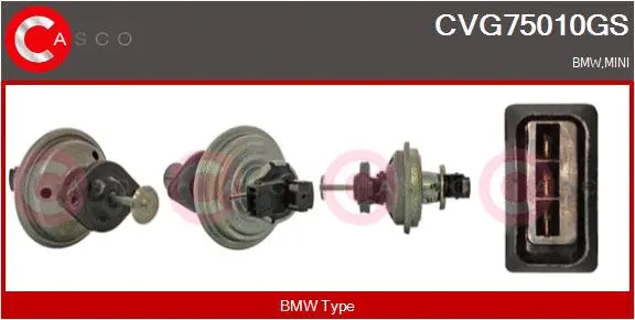Vanne EGR CASCO CVG75010GS